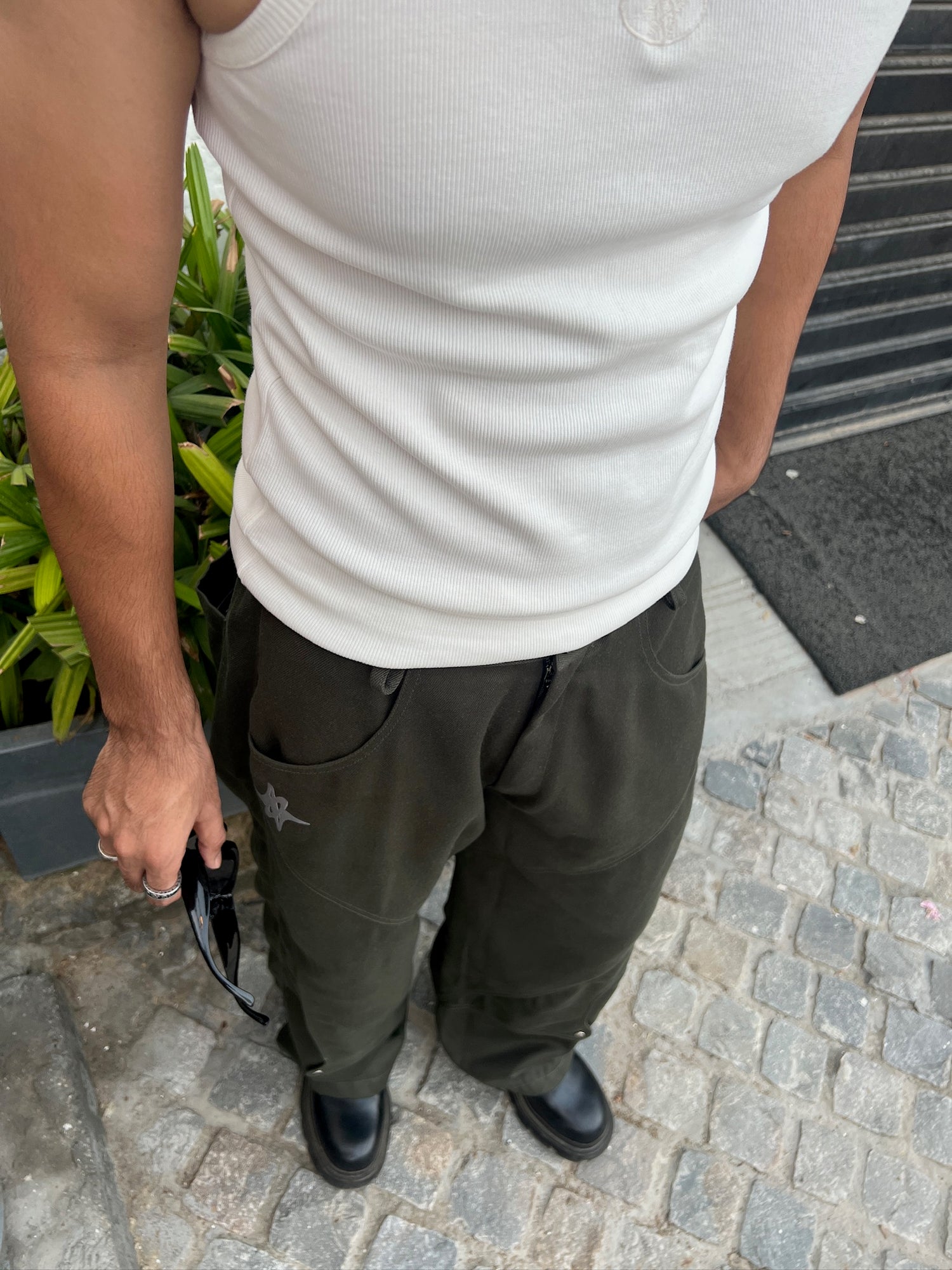 Astro Pants - Green Chrome