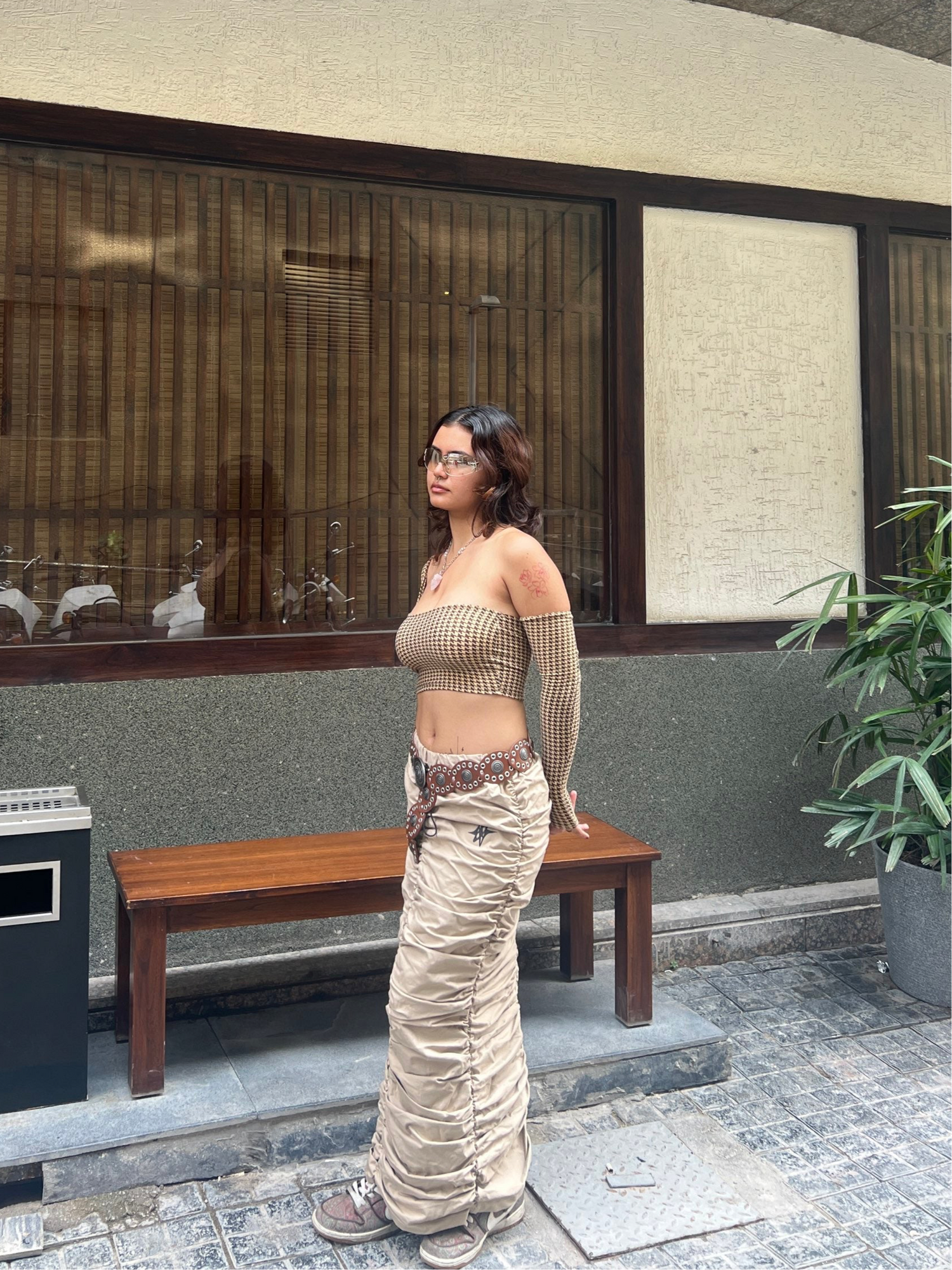 Snatched Parachute Skirt