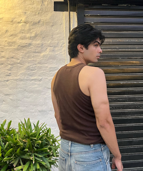 Essential Tank - Coffee Brown