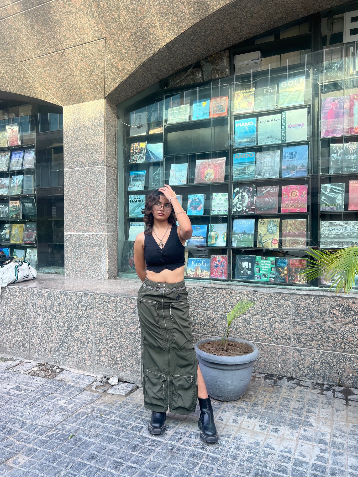 "Itgirl" Cargo Skirt