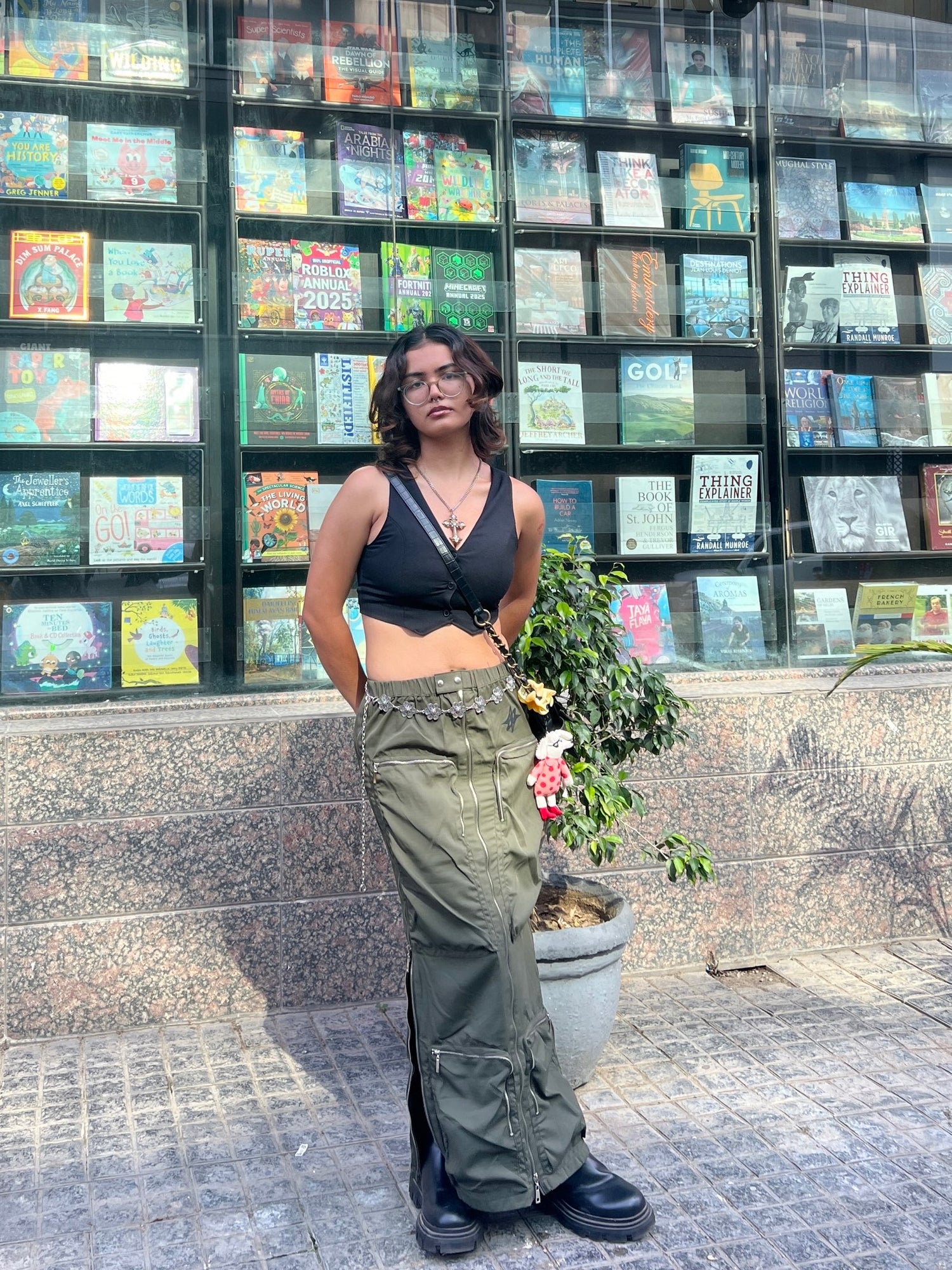 "Itgirl" Cargo Skirt