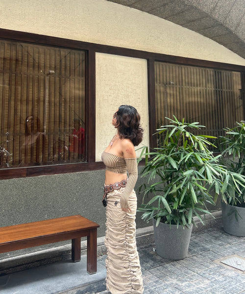 Snatched Parachute Skirt