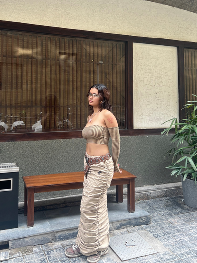 Snatched Parachute Skirt