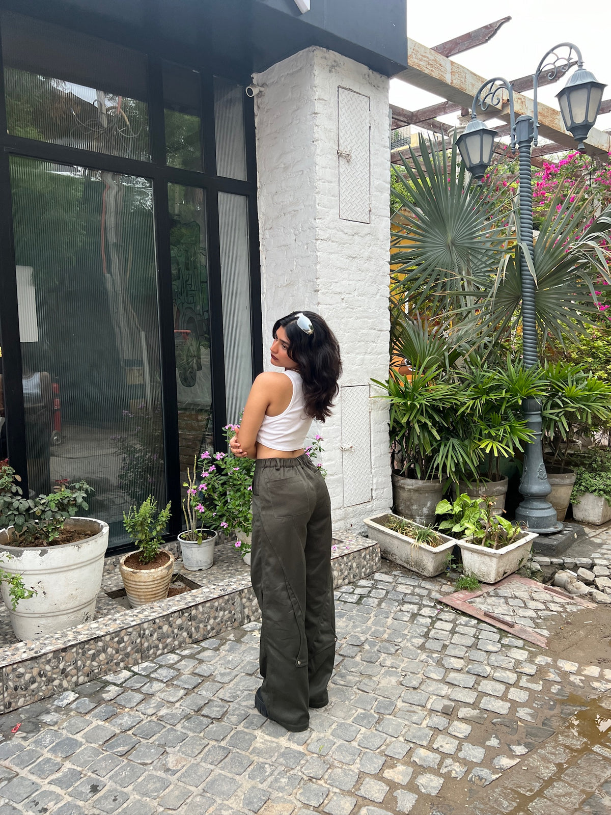 Astro Pants - Green Chrome