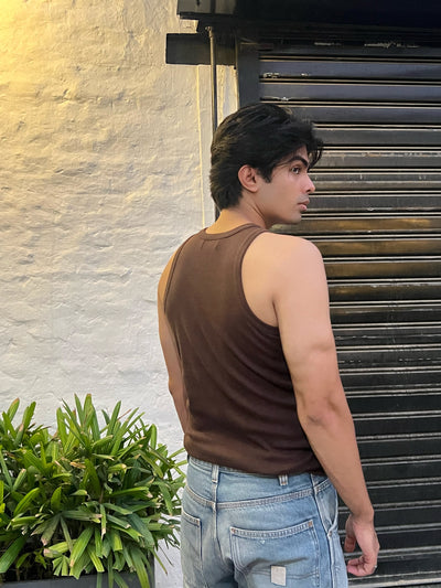 Essential Tank - Coffee Brown