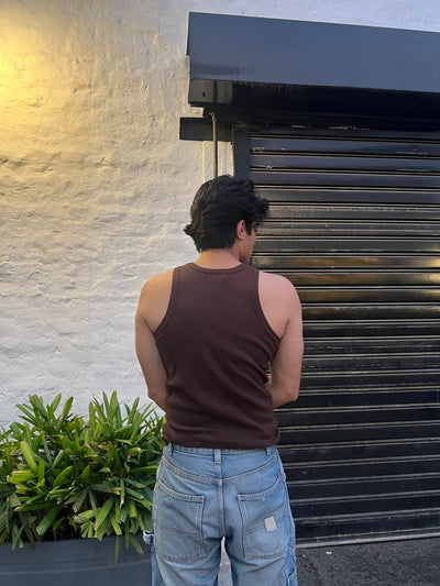 Essential Tank - Coffee Brown