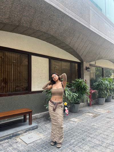 Snatched Parachute Skirt