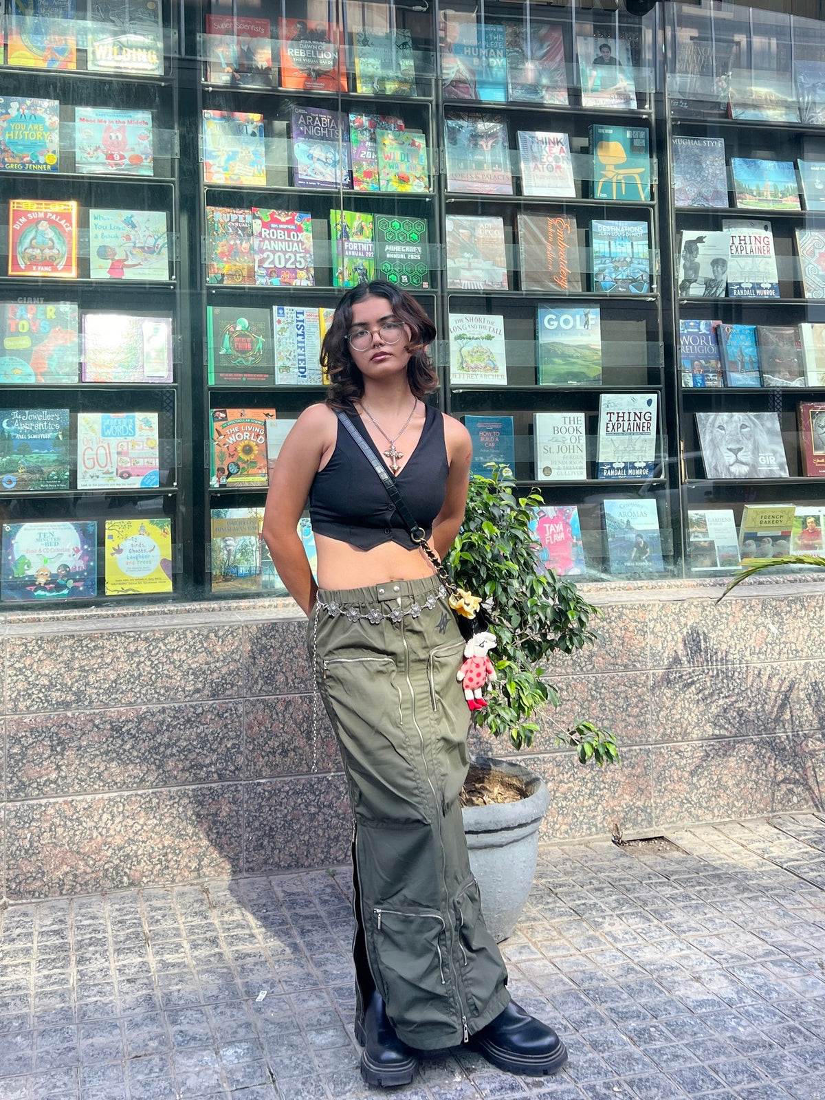 "Itgirl" Cargo Skirt