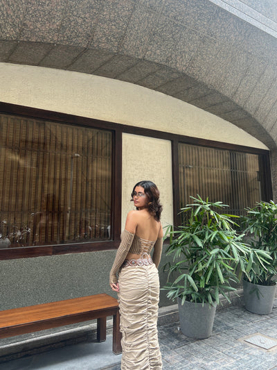 Snatched Parachute Skirt
