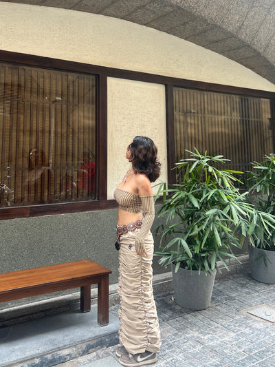 Snatched Parachute Skirt